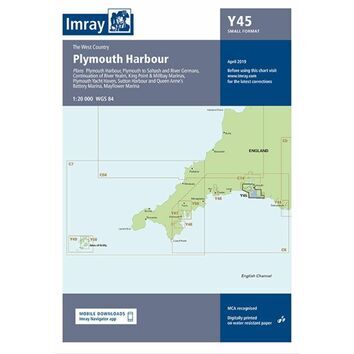 Imray Chart Y45: Plymouth Harbour