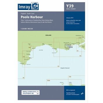 Imray Chart Y39: Poole Harbour