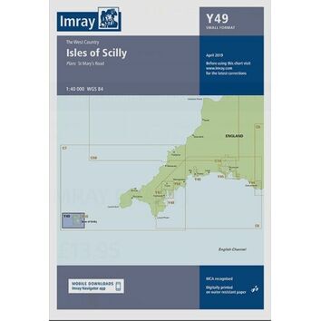 Imray Chart Y49: Isles of Scilly