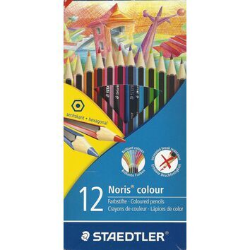 Staedtler Noris Assorted Colouring Pencils Set - Pack of 12