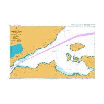 1004 Canakkale Bogazi (The Dardanelles) to Marmara Adasi Admiralty Chart