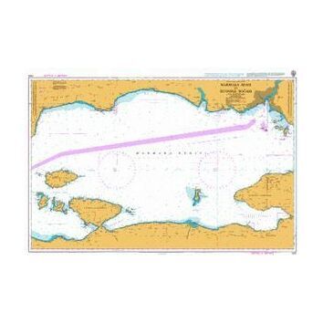 1005 Marmara Adasi to Istanbul Bogazi (The Bosporus) Admiralty Chart