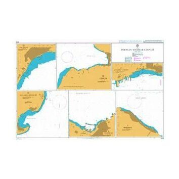 1006 Ports in Marmara Denizi Admiralty Chart