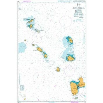 1025 Anquilla to Guadeloupe Admiralty Chart