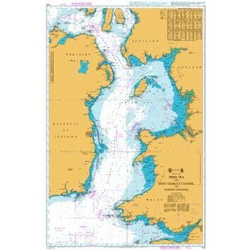 5130 Irish Sea with St. George Instructional Admiralty Chart