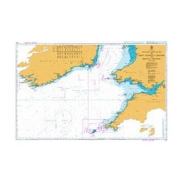 1123 Western Approaches to St. George's and Bristol Channel Admiralty Chart