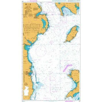 1411 Irish Sea - Western Part Admiralty Chart