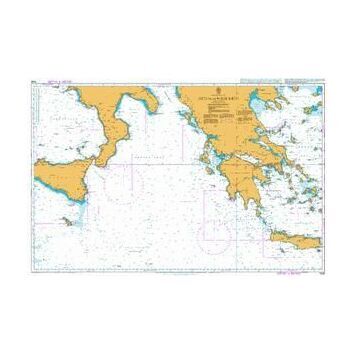 1439 Sicilia to Nisos Kriti Admiralty Chart
