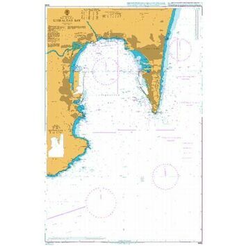 1448 Gibraltar Bay Admiralty Chart