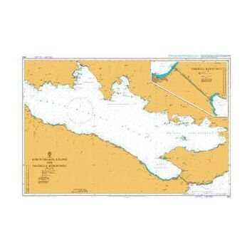 1600 Korinthiakos Kolpos and Dhioriga Korinthou Admiralty Chart