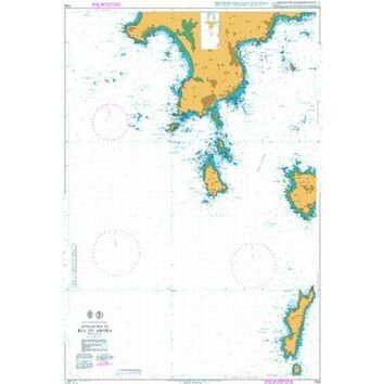 1734  Approaches to Ria de Arosa Admiralty Chart