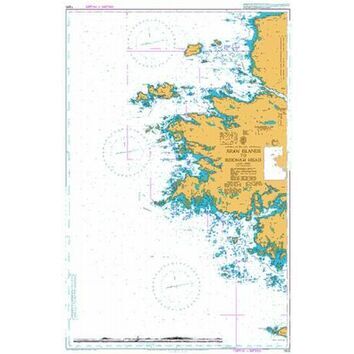 1820 Aran Islands to Roonah Head Admiralty Chart