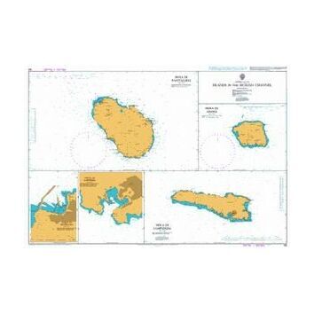 193 Islands in the Sicilian Channel Admiralty Chart
