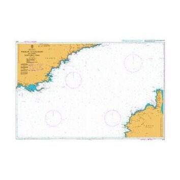 1974 Toulon to San Remo inc. Northern Corse Admiralty Chart