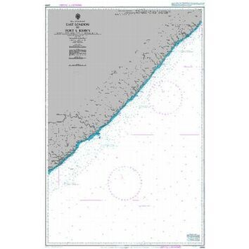 4163 Republic of South Africa, South East Coast, Mbashe Point to Port Shepstone Admiralty Chart