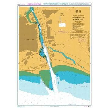 2154 Newhaven Harbour Admiralty Chart