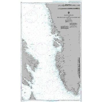 235 Davis Strait & South East Part of Baffin Bay Admiralty Chart