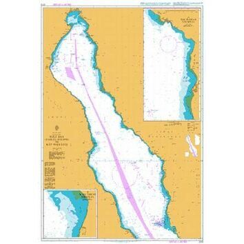 2373 Suez Bay (Bahr el Qulzum) to Ras Sheratib Admiralty Chart