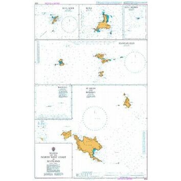 2524 Islands of the North West coast of Scotland Admiralty Chart