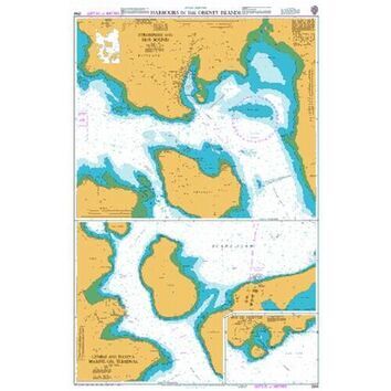 2568 Harbours in the Orkney Islands Admiralty Chart