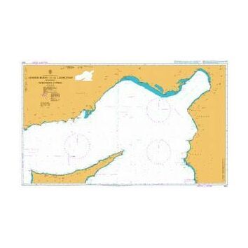 2632 Anamur Burnu to Al Ladhiqiyah including Northern Cyprus Admiralty Chart