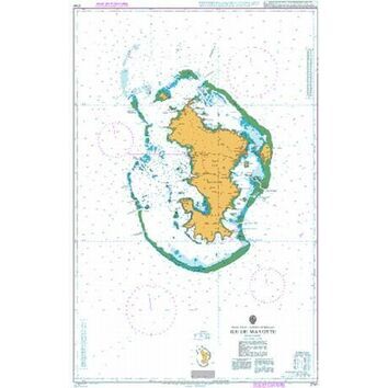 2741 Ile Mayotte Admiralty Chart