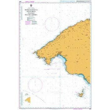 2832 West Mallorca Admiralty Chart