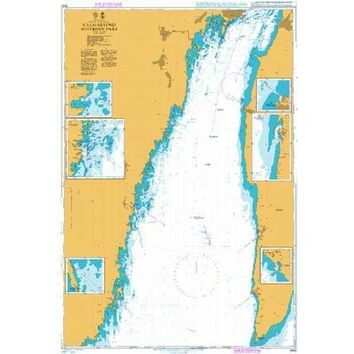 2842 Baltic Sea. Sweden - Kalmarsund Southern Part Admiralty Chart