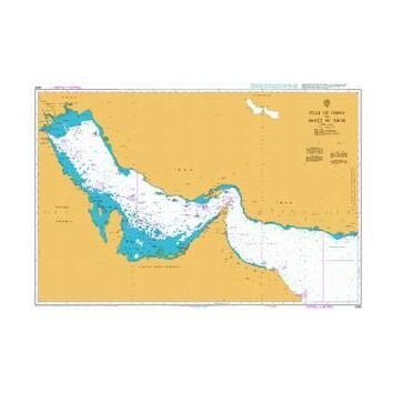 2858 Gulf of Oman to Shatt al `Arab Admiralty Chart