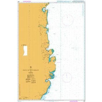 2926 Porto de Mozambique to Pemba Admiralty Chart