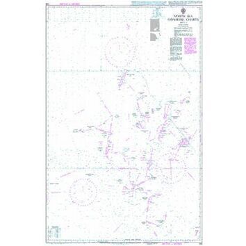 295 North Sea Offshore Charts Sheet 1 Admiralty Chart