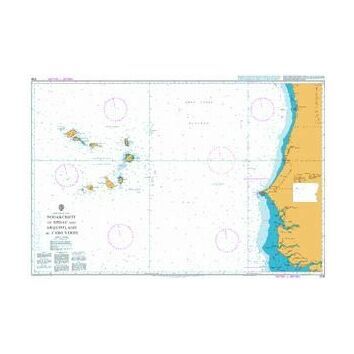 3135 Nouakchott to Bissau and Arquipelago De Cabo Verde Admiralty Chart