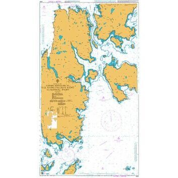 3292 E. Apps to Yell Sound, Colgrave Sound & Bluemull Admiralty Chart