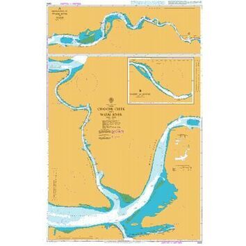 3305 Chanomi Creek and Warri River Admiralty Chart