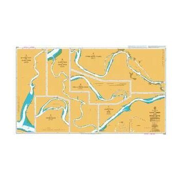 3306 Nana Creek and Benin River Admiralty Chart