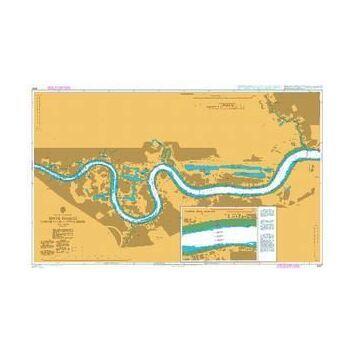 3337 River Thames - Margaret Ness to Tower Bridge Admiralty Chart
