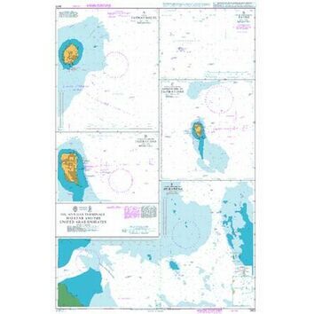 3413 Oil and Gas Terminals in Qatar and the United Arab Emirates Admiralty Chart