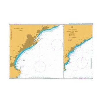 350 Approaches to Savano and Vado Admiralty Chart