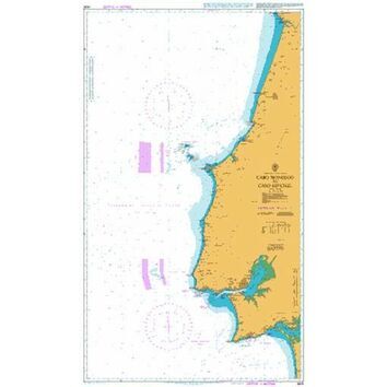 3635 Cabo Mondego to Cabo Espichel Admiralty Chart