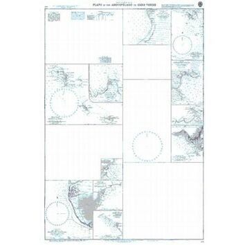 369 Plans in the Arquipelago de Cabo Verde Admiralty Chart
