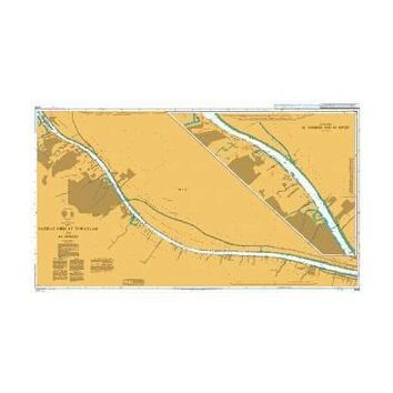 3846 Jazirat Umm at Tuwaylah to Al Ma`qil Admiralty Chart
