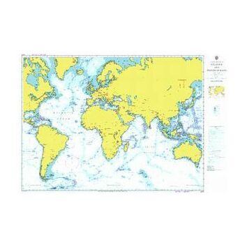 4001 A planning chart for the Atlantic and Indian Oceans Admiralty Chart