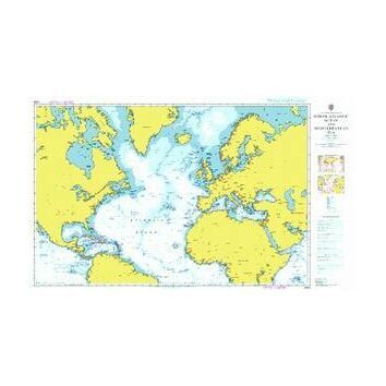 4004 North Atlantic Ocean Admiralty Chart