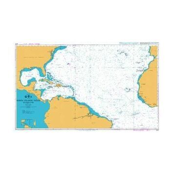 4012 North Atlantic Ocean - Southern Part Admiralty Chart