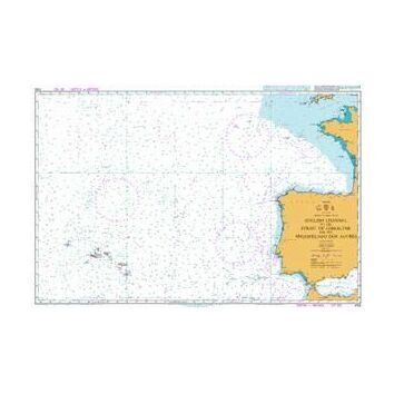 4103 English Channel to the Strait of Gibraltar and the Arquipelago dos Acores Admiralty Chart