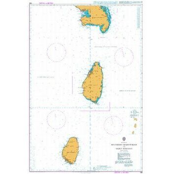 596 Southern Martinique to Saint Vincent Admiralty Chart