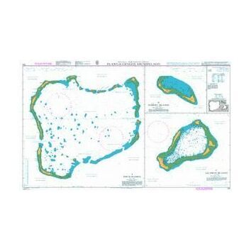 725 Plans in the Chagos Archipelago Admiralty Chart