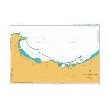 812 Oran and Mers-el-Kebir Admiralty Chart