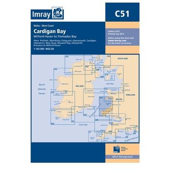 Imray Chart C51: Cardigan Bay