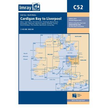 Imray Chart C52: Cardigan Bay to Liverpool